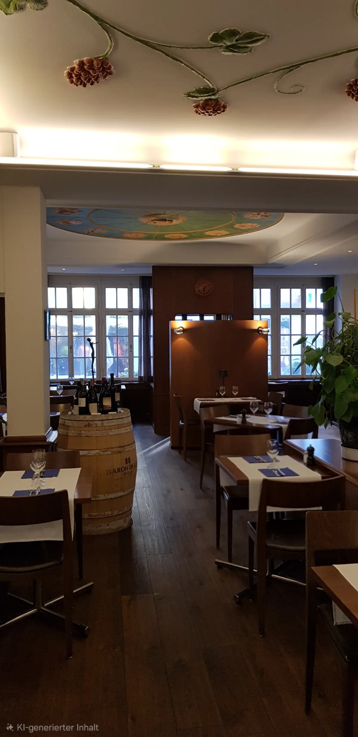 Façade of Café Restaurant Obergass in Winterthur's old town