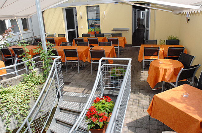 Terrace on the first floor